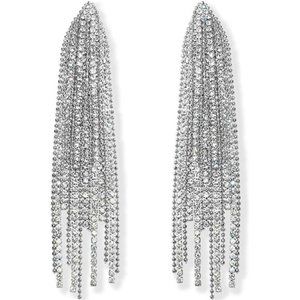 Simulated Diamond LongEarrings for Women-Cubic Zirconia Crystal Statement Dangle